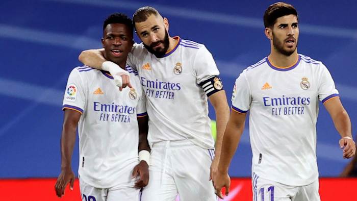 Karim Benzema and Vinicius Junior lead Real Madrid's attack